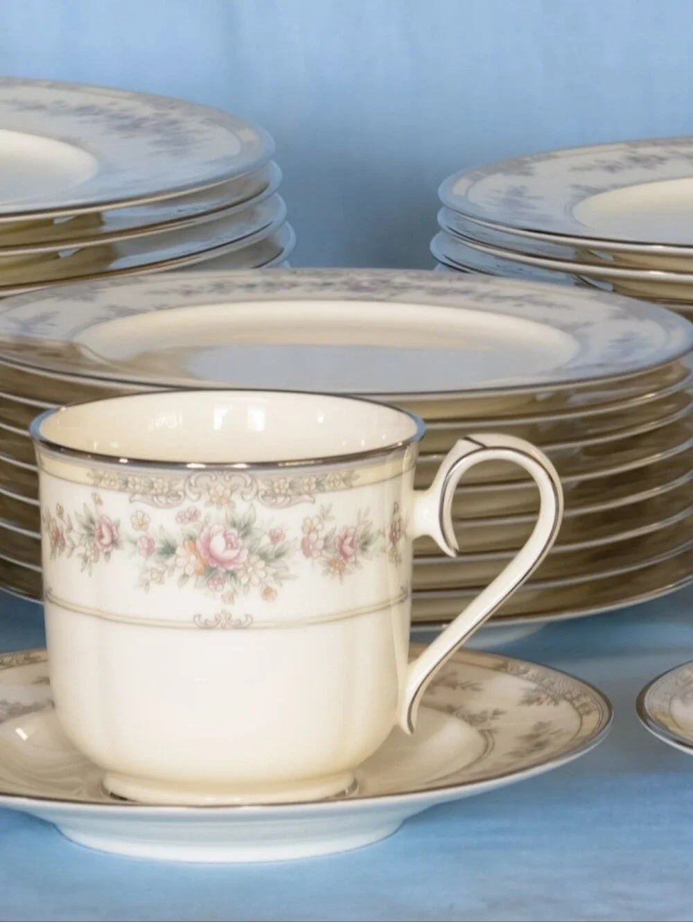 Beautiful Vintage Noritake Shenandoah Pattern 9729 Dinnerware Set. Mint! Japan!